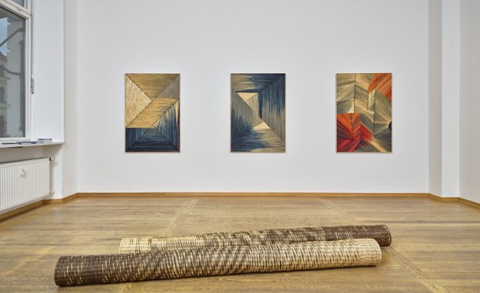 Ausstellungsansicht Olaf Holzapfel in der Galerie Knust + Kunz 2025