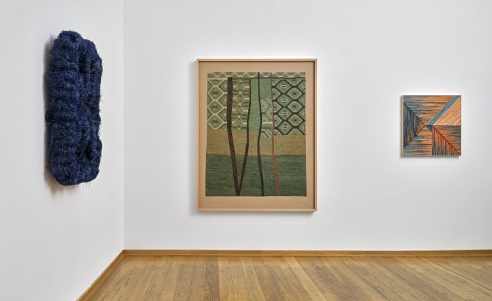Ausstellungsansicht Olaf Holzapfel in der Galerie Knust + Kunz 2025