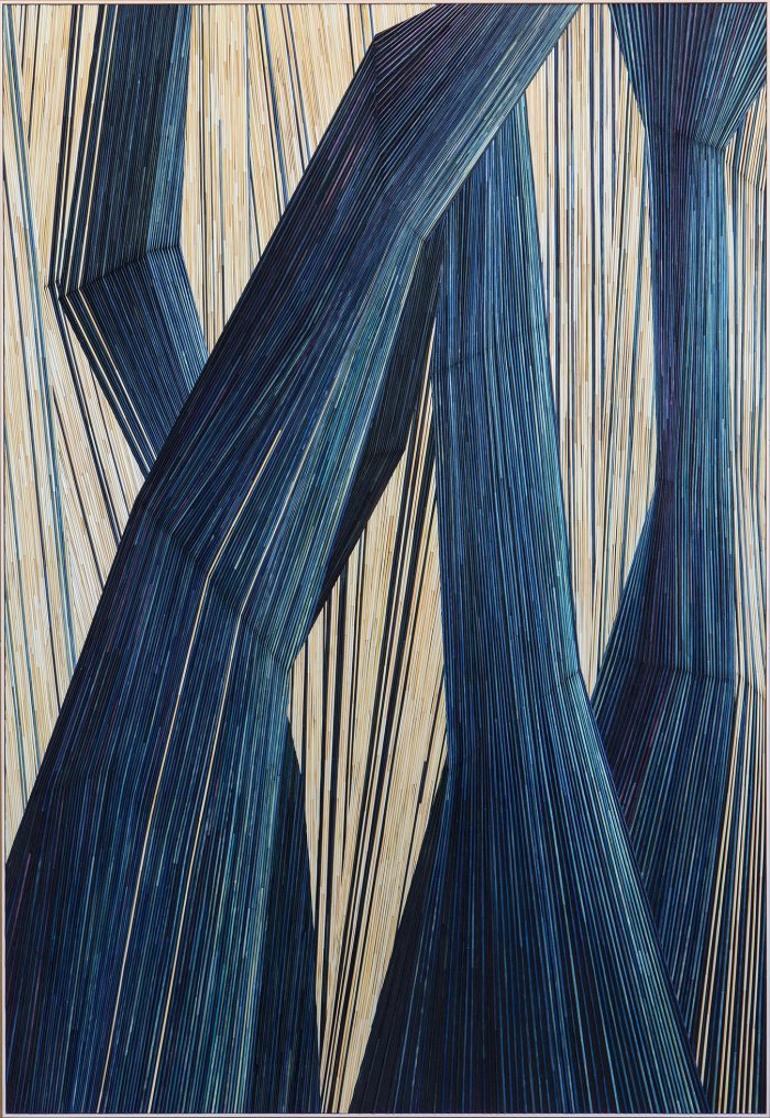 Olaf Holzapfel: Baum, 2023 210 x 144cm
