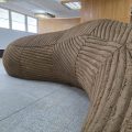 Olaf Holzapfel: -der Raum, den es nicht gegeben hat (- the Space, which has never been), Lehm-Installation, 2026