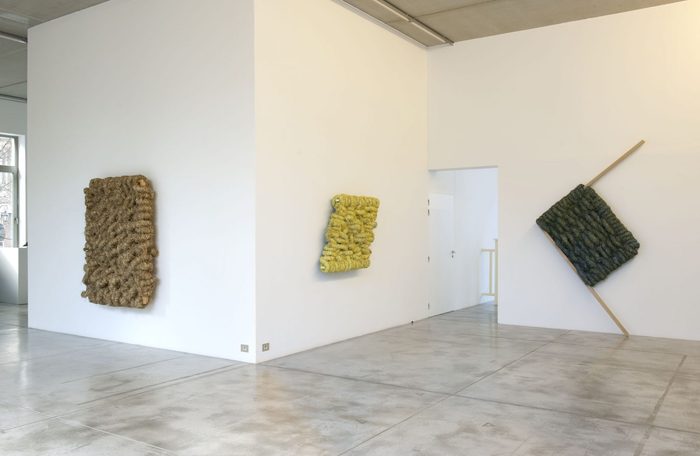 Exhibition view Olaf Holzapfel: "interritorial und territorialis", Albert Baronian, Brüssel, 2013